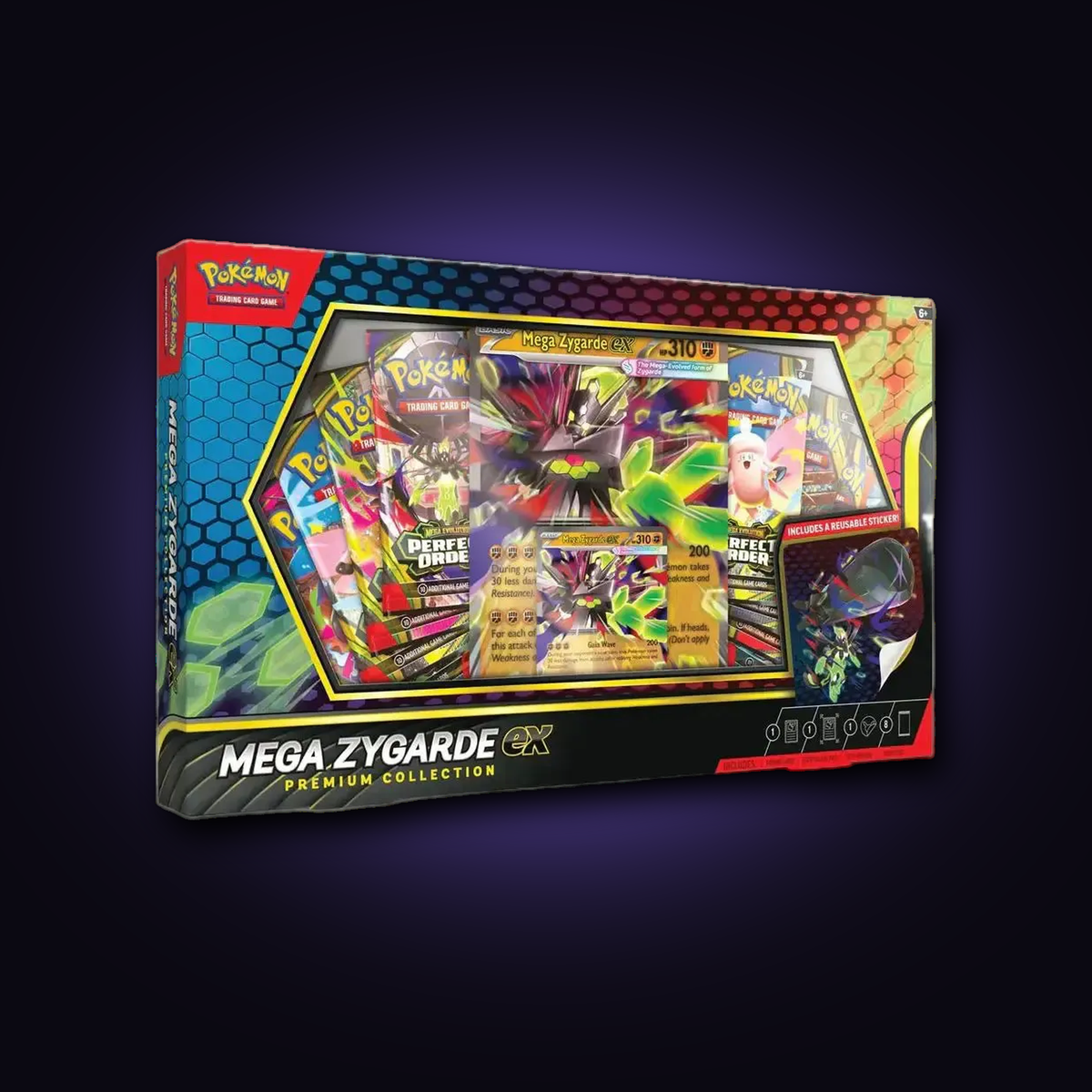 Mega Zygarde EX box