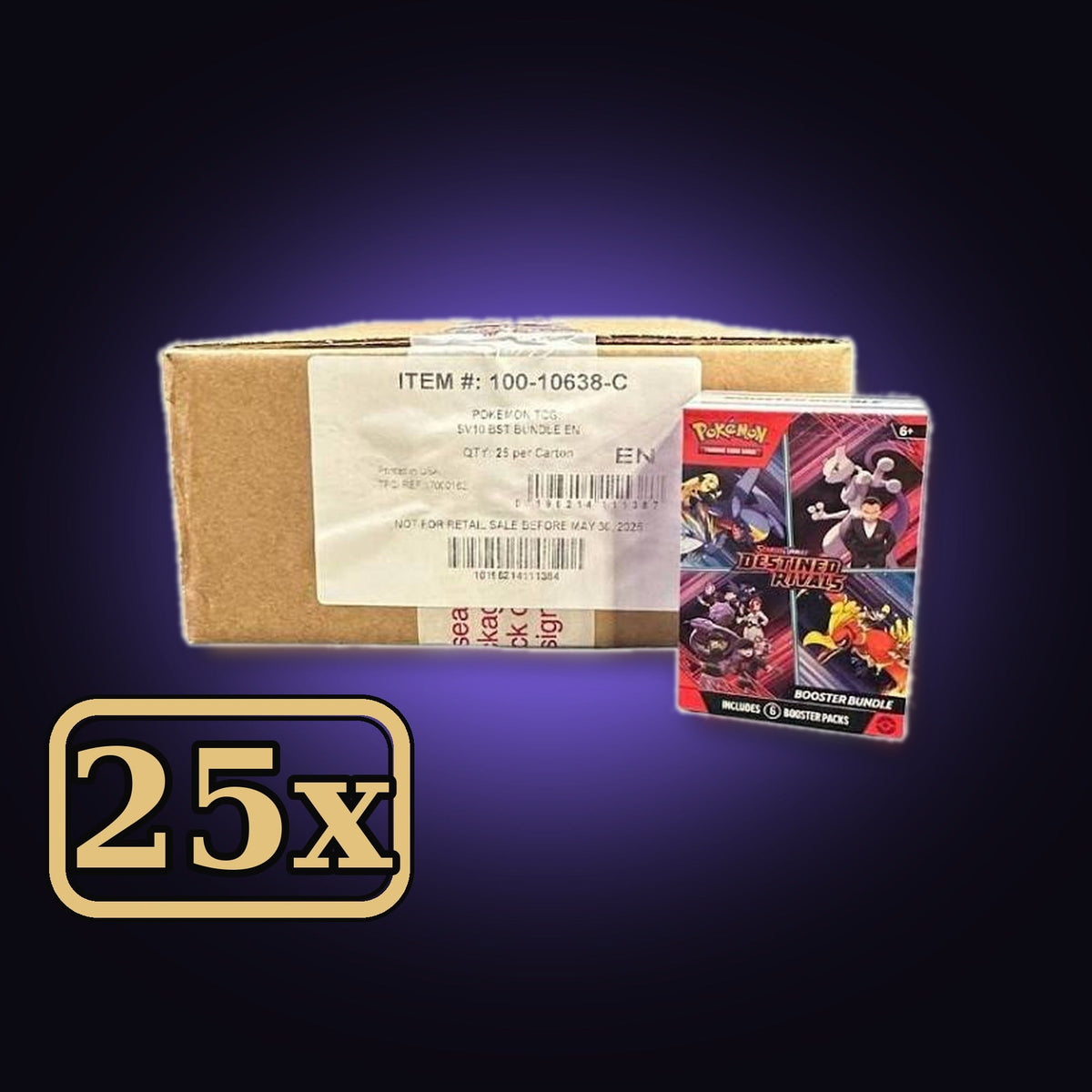 Destined Rivals - 25x Boosterbundle case