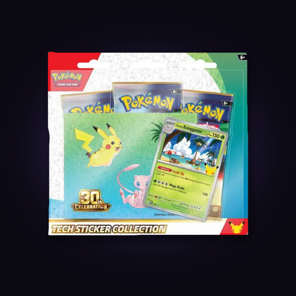 30th Anniversary - Alolan Exeggutor Tech Sticker Collection Blister