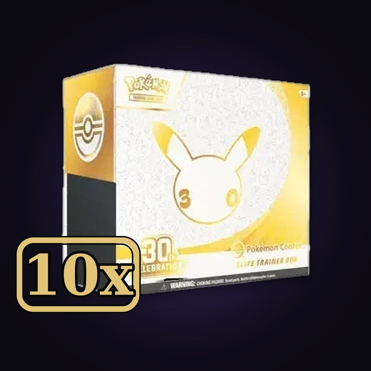 30th Anniversary - Elite Trainer Box Sealed Case