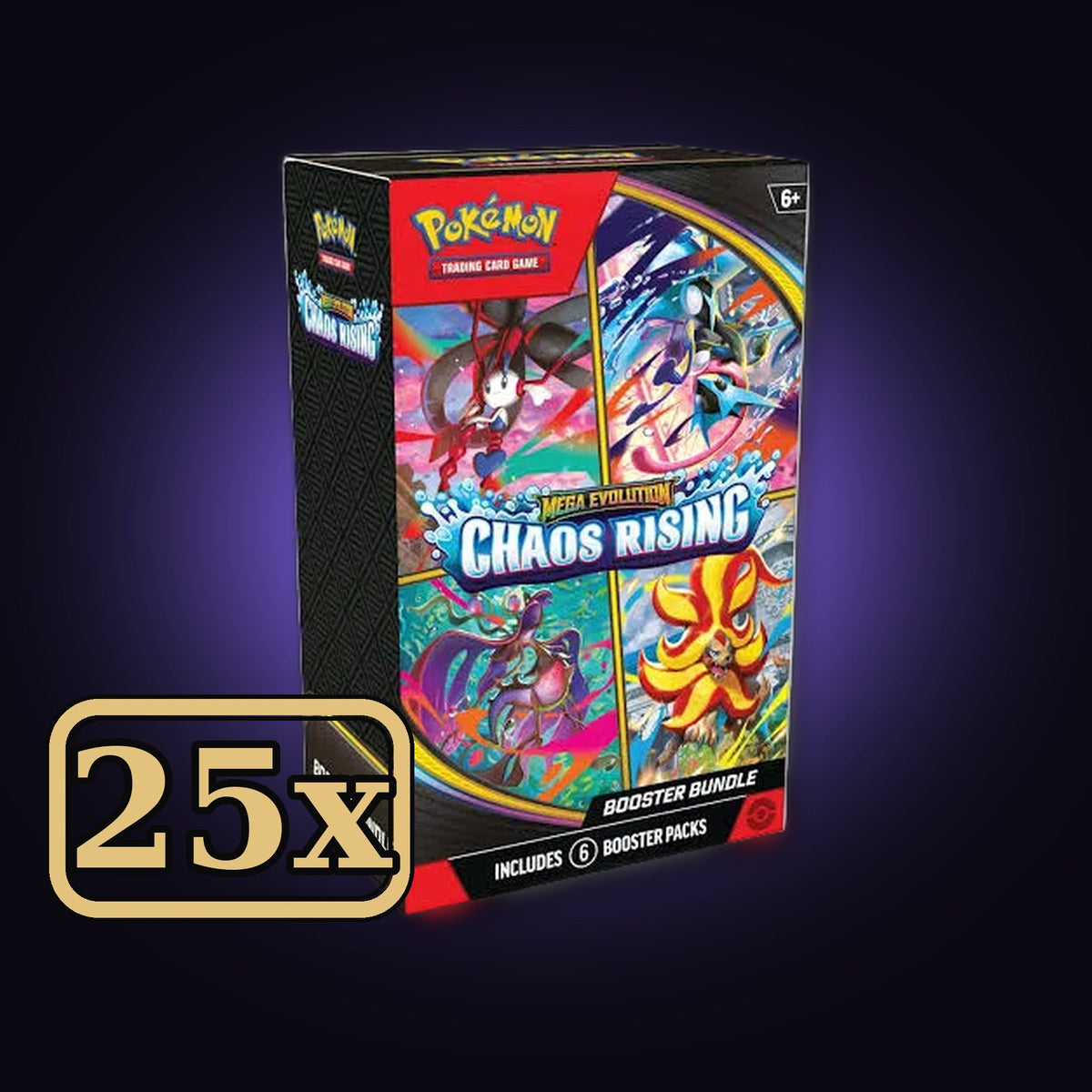 Chaos Rising - 25x Boosterbundle case